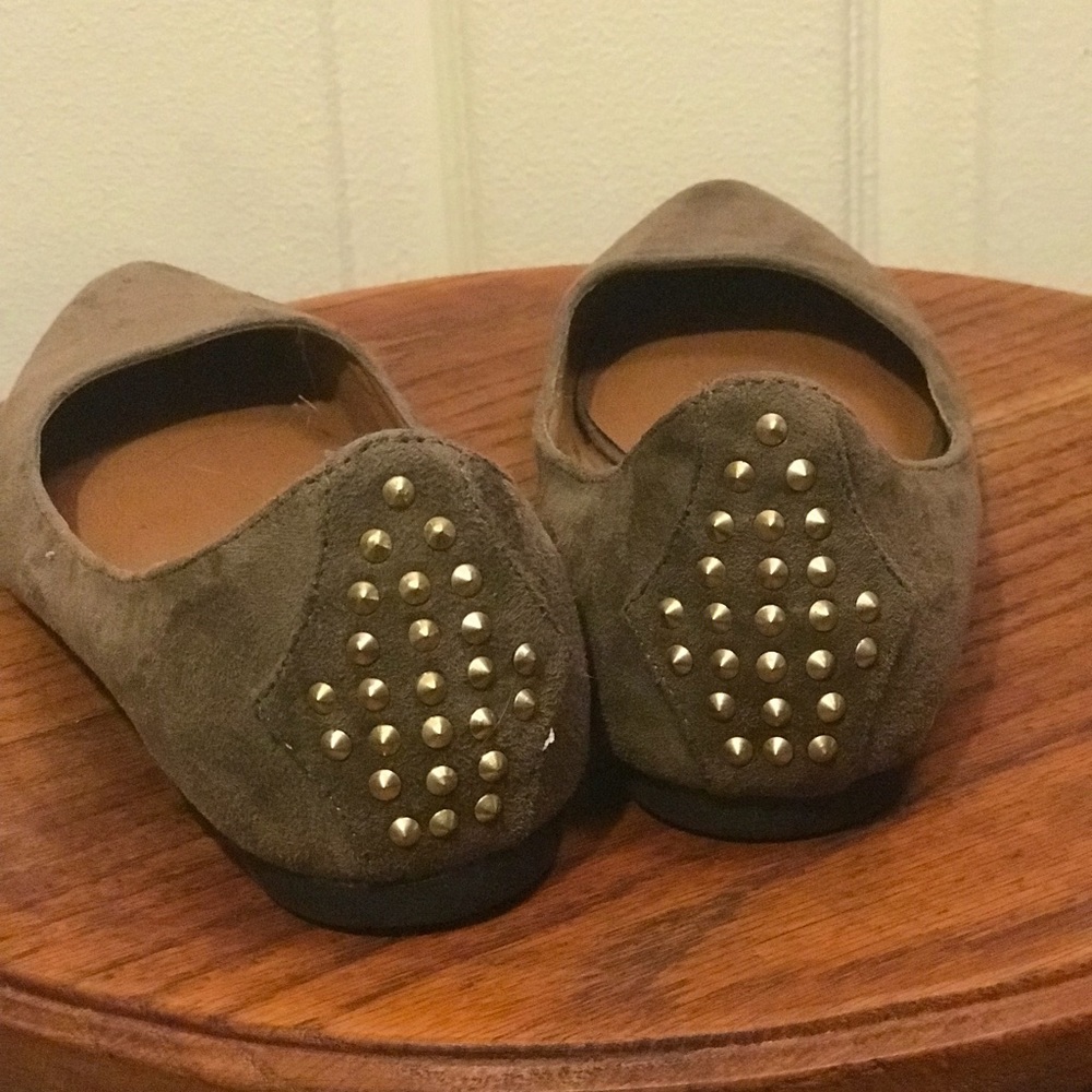 Taupe flats